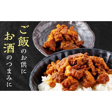 ふるさと納税 【全3回定期便】【簡易包装】角煮まぶし 5袋 《対馬市》【岩崎本舗】角煮 かくに まぶし[WBC084] 長崎県対馬市_2