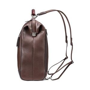 ふるさと納税 【高島屋選定品】豊岡鞄 YOUTA LIZARD 3way 縦ダレスL (YK3) チョコ / 木和田正昭商店 ダレスバッグ メンズ レディース 縦型 バッ.. 兵庫県豊岡市の画像