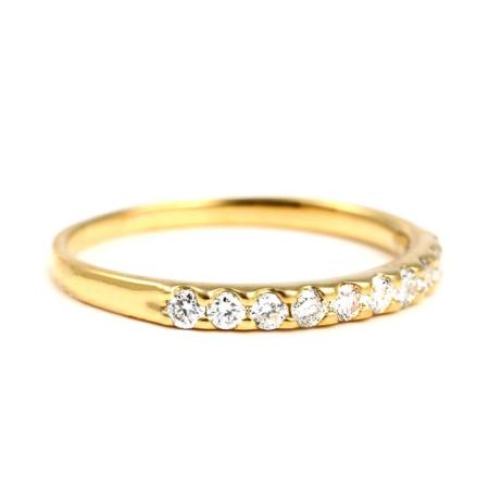 ふるさと納税 ピンキー　エタニティリング　0.18CT　R3996DI-Y NSAN004 山梨県鳴沢村の画像
