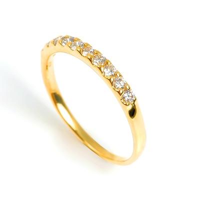 ふるさと納税 ピンキー　エタニティリング　0.18CT　R3996DI-Y NSAN004 山梨県鳴沢村の画像