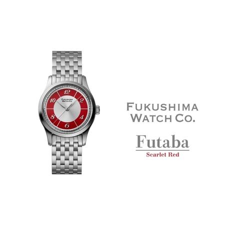 ふるさと納税 自動巻き腕時計 Futaba / Scarlet Red | 腕時計 福島県南相馬市