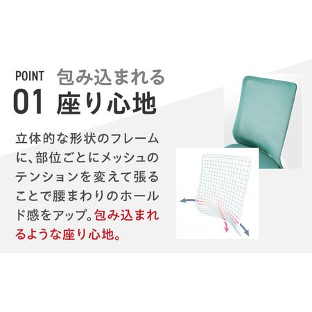 ふるさと納税 【ライトグレー】オフィスチェア オカムラ フルーエント　ブラックボディ オフィスチェア [AKAA024-3] 神奈川県横須賀市_2