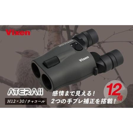 ふるさと納税 防振双眼鏡 ビクセン ATERAII H12x30 チャコール | 双眼鏡 アテラ vixen FN-Limited-PR 埼玉県所沢市