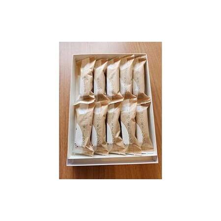 ふるさと納税 ＜御菓子所しん＞ いっぷく 栗きんつば 10個入 和菓子 クリ くり スイーツ お茶菓子 おやつ F4N-1827 岐阜県中津川市の画像