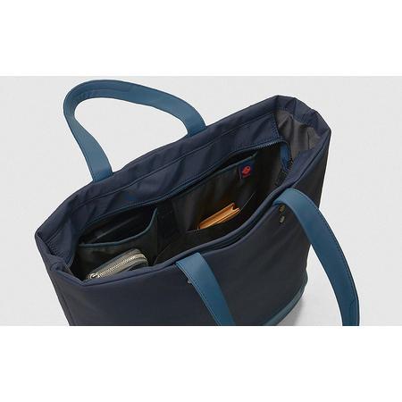 ふるさと納税 豊岡鞄 virka ヴィルカ トートバッグ ネイビー 13-1108-80 / 軽量 収納力 撥水仕様 15インチPC B4ファイル対応 メンズ レディース .. 兵庫県豊岡市の画像