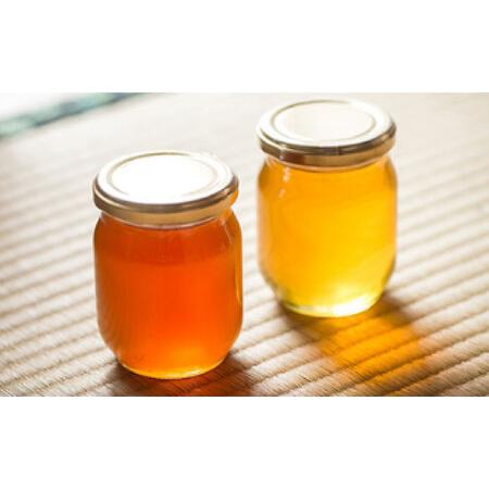 ふるさと納税 瀬戸内の恵み 百花蜜＆蜜柑蜜詰め合わせセット（各300g）／蜂蜜 はちみつ ハチミツ 食品 内子町【いのうえ養蜂場】 [BKCF003] 愛媛県内子町の画像