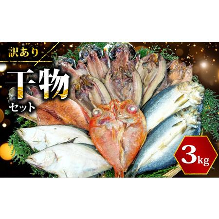 ふるさと納税 【2026年1月発送】 干物 訳あり ひもの 約3kg おまかせ 詰め合わせ 干物 セット  静岡県沼津市 | 