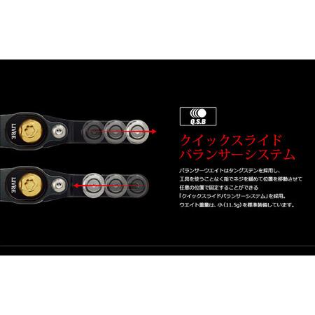 ふるさと納税 LIVRE リブレ SB 55-60 （シマノ左）（チタン×ゴールド