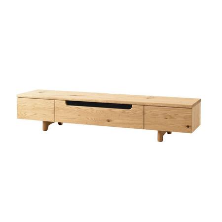 ふるさと納税 【飛騨の家具】HIDA 森のことば クリ材仕様 AVキャビネット 幅180（SR494）|家具 インテリア 飛騨高山 シンプル おしゃれ 人気.. 岐阜県高山市の画像