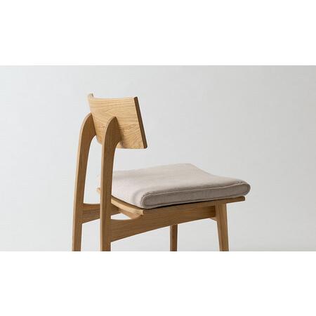 ふるさと納税 【飛騨の家具】　HIDA　森のことばクリ材仕様　LDチェア（SR240）　|椅子 イス 国産 飛騨家具 家具 飛騨高山 おしゃれ 人気 おすす.. 岐阜県高山市_3