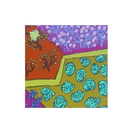 ふるさと納税 【著名アーティストシルクスクリーン版画作品】田島征三「蝶を追う少女」 神奈川県松田町_3
