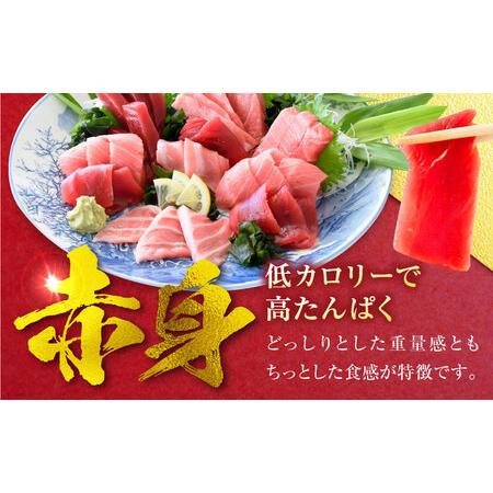 ふるさと納税 天然 まぐろ 中トロ＆赤身 各4柵（計約1.6kg）  【横須賀商工会議所 おもてなしギフト事務局（本まぐろ直売所 横須賀本店）】[.. 神奈川県横須賀市の画像