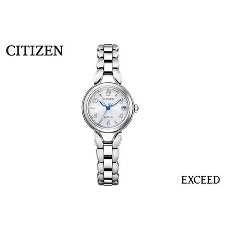 ふるさと納税 [CITIZEN]EXD レディースES9470-50A シチズン 腕時計 電波時計 光発電 エコ・ドライブ 防水 メーカー保証 新潟県 妙高市 新潟県妙高市