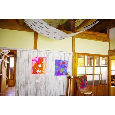 ふるさと納税 【ふるなび限定】アクリル画F8号「夜のピエロ」 FN-Limited-SP [BV018] 岩手県奥州市_2