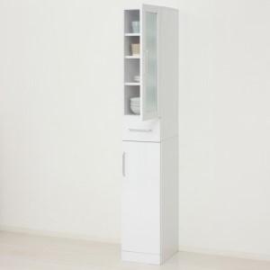 ふるさと納税 食器棚 ヌーヴォー 幅30 高さ180 白いこと  御厨子所仕合わせ 白 AKU1045057 和歌山県海南市