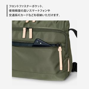 ふるさと納税 Stroll クロスボディバッグ_No.8860377(04カーキ) 横型ショルダーバッグ 日本製 かばん カバン 北海道 赤平市 北海道赤平市_1