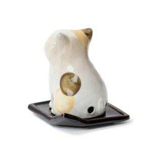 ふるさと納税 【香老舗 松栄堂】麗香炉こねこ/XiangDoアソート [ 京都 老舗 ねこ型香炉 線香 人気 おすすめ かわいい お香 ギフト プレゼント お.. 京都府京都市の画像