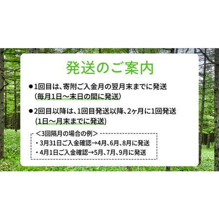 ふるさと納税 【 3回 隔月 定期便 】 嬬恋の 天然水 ラベルレス ボトル 2L × 10本 入 × 2箱 × 3回 水 ミネラルウォーター 2000ml.. 群馬県嬬恋村の画像