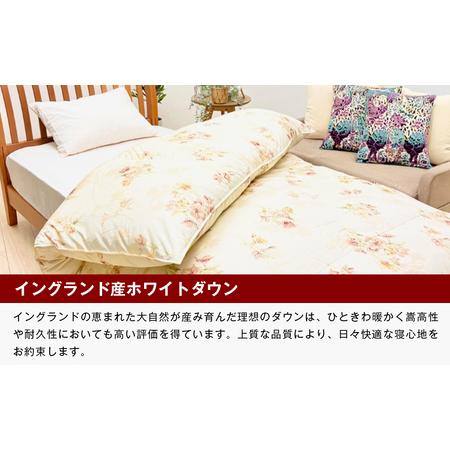 ふるさと納税 増量1.3kg イングランドダウン93％ 二層式 羽毛