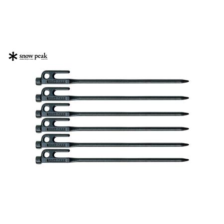 ふるさと納税 スノーピーク ソリッドステーク30×6本セット R-103-1(Snow Peak) キャンプ用品 アウトドア用品 スノーピーク[011S324] 新潟県三条市