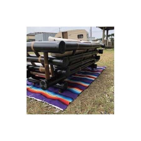 ふるさと納税 【受注生み出すこと】バンブーソファー3人がけ (KDF-31) 茨城県鹿嶋市
