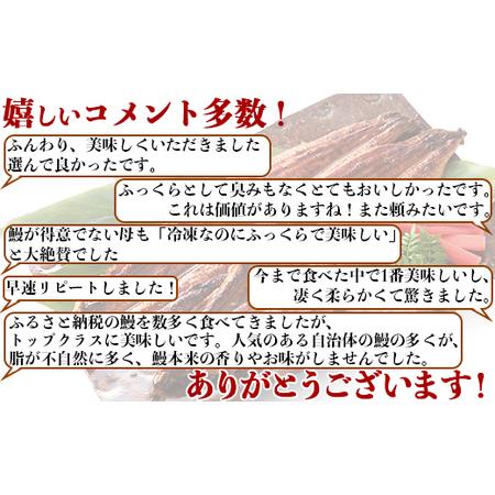 ふるさと納税 ＜定期便(毎月)全3回＞温泉うなぎ蒲焼 2尾（160gサイズ） 国産 九州 自宅用 エコ包装 うな丼 うな重 鰻 完全無投薬 ＜104-803＞ 大分県杵築市_3