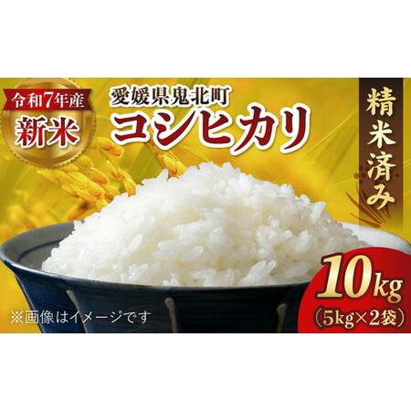 愛媛県産 無農薬 コシヒカリ 10kg〜 令和6年度米 精米済 愛媛県産 無農薬 コシヒカリ 10kg〜 令和6年度米 精米済