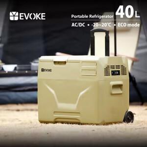 ふるさと納税 ポータブル冷蔵庫 40L オクスフォードタン [EVOKE