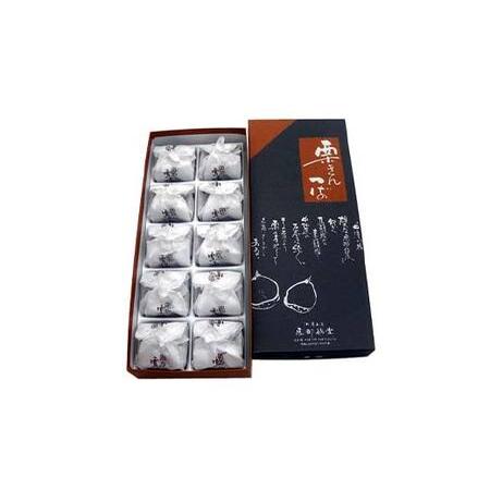 ふるさと納税 〈御菓子司 恵那福堂〉栗きんつば 10個入 F4N-2442 岐阜県中津川市の画像