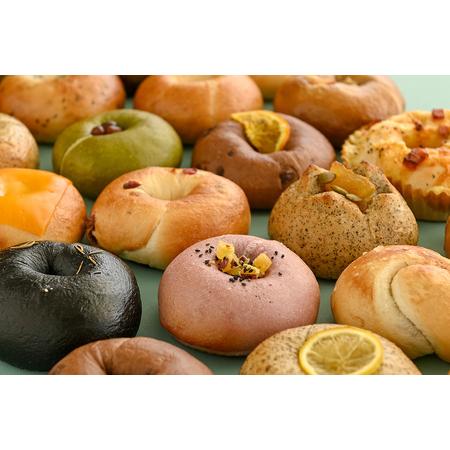 ふるさと納税 おまかせベーグル8個(bagel.m/IB154-001) ベーグル 冷凍 セット 詰め合わせ ベーグルセット 朝食 おやつ パン 国産 旬 人気 フレ.. 鹿児島県指宿市