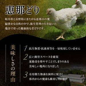 ふるさと納税 【定期便・6回】恵那どりもも肉2kg 真空パック 大容量 セット 鶏肉 F4N-2472 岐阜県中津川市の画像