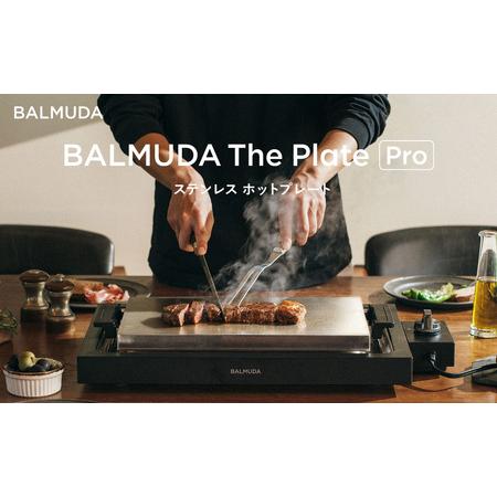 ふるさと納税 バルミューダ BALMUDA The Plate Proブラック K10A-BK