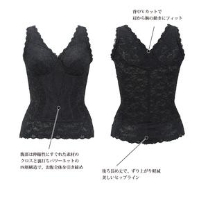 ふるさと納税 美・REINE オリジナル総レース ボディシェイパー（ベージュ/M） 滋賀県彦根市の画像