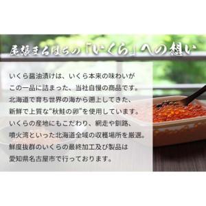 ふるさと納税 いくら 醤油漬け 200g×1P 北海道 秋鮭卵 冷凍 尾張まるはち 愛知県名古屋市の画像