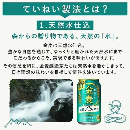 ふるさと納税 サントリー　金麦糖質75％オフ（350ml×24本）（萩原酒店） 群馬県大泉町 |  | 02