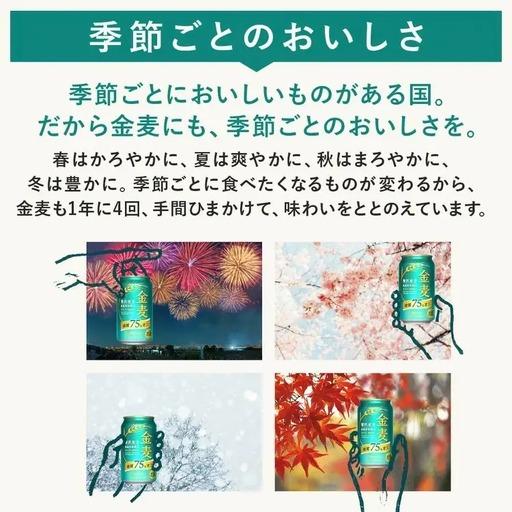 ふるさと納税 サントリー　金麦糖質75％オフ（350ml×24本）（萩原酒店） 群馬県大泉町 |  | 04