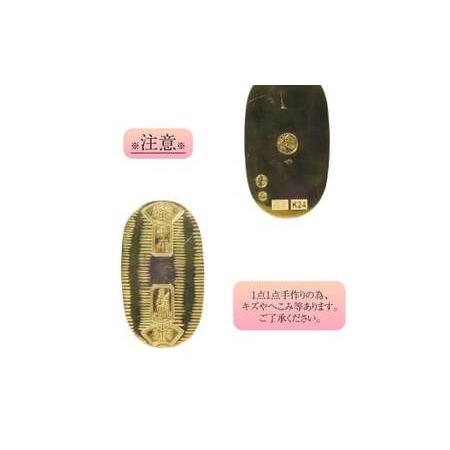 ふるさと納税 純金 ゴールド 24金 小判 レプリカ 小サイズ BQ-154 | 純金 山梨県甲斐市の画像