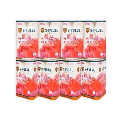 ふるさと納税 寄付が清水エスパルスを応援!! 薔薇のおもてなしトイレットペーパー ダブル 計192ロール トイレット 静岡県静岡市