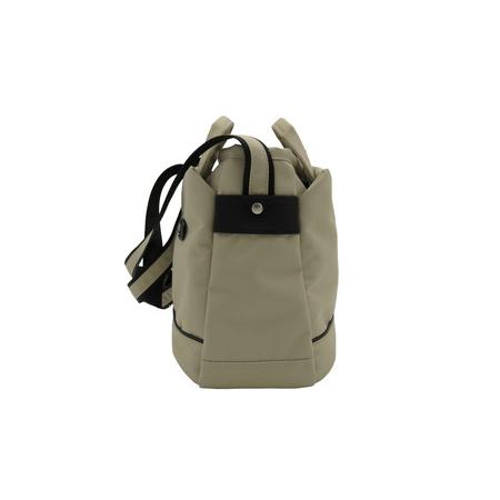 ふるさと納税 エコステップ手付きショルダーバッグ(No.4008-25) サンドベージュ / 2way ショルダーバッグ トートバッグ 肩掛け 手持ち 軽量 撥水.. 兵庫県豊岡市の画像
