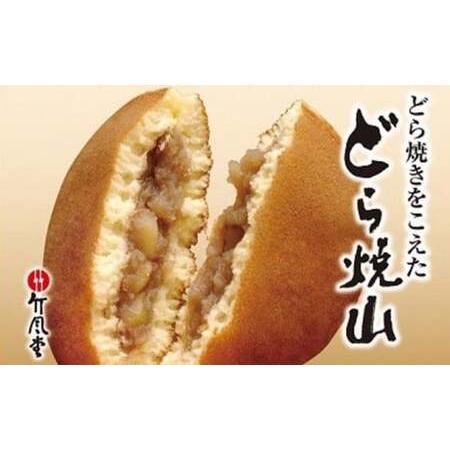 ふるさと納税 竹風堂 どら焼山 栗粒あん 10個入 ［竹風堂］ 栗 粒 あん 餡 和菓子 スイーツ どらやき 贈答 ギフト 秋 小布施 長野県限定 秋 お.. 長野県小布施町_1