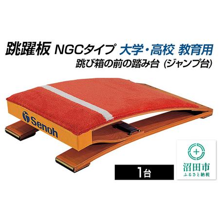 ふるさと納税 [3月31日受付終了]跳躍板 NGCタイプ 大学・高校 教育用 AJ051200 跳び箱の前の踏み台(ジャンプ台) 株式会社セノテック 群馬県沼田市