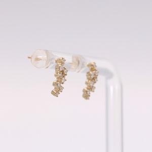 ふるさと納税 AQ-266　LB-22　KeriA K10　ラボグロウン　ダイヤモンド　ピアス　アクセサリー　ジュエリー　プレゼント 山梨県甲斐市の画像