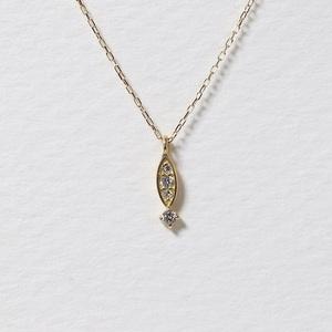ふるさと納税 K18 0.04ct ダイヤモンドペンダント　BQ-166 山梨県甲斐市の画像