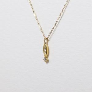 ふるさと納税 K18 0.04ct ダイヤモンドペンダント　BQ-166 山梨県甲斐市の画像