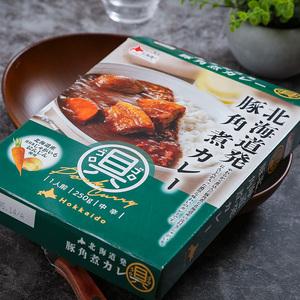 ふるさと納税 北海道発 豚角煮カレー 250g 6個セットen01-00233 北海道遠軽町の画像