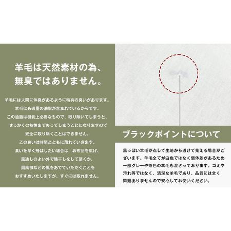 ふるさと納税 クイーン 二層式 3.2kg ベッドパッド 洗える羊毛ウール100％ 日本製 160×200cm 兵庫県淡路市の画像