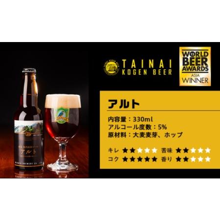 ふるさと納税 0161　【国内最高賞 受賞】胎内高原ビール 12本セット 新潟県胎内市 