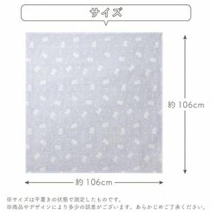 ふるさと納税 ガーゼケット（スターベア柄） _ ガーゼケット ベビーケット スターベア 二重ガーゼ 吸水性 通気性 冬温かい 綿100％ 日本製 赤.. 福岡県久留米市の画像
