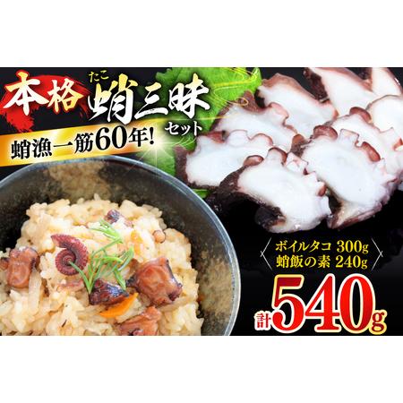 ふるさと納税 たこめし 素 ボイルタコ 蛸 漁師飯セット (タコ飯の素 2P / ボイルタコ 300g) [めぐみ屋 長崎県 平戸市 hr42bgy400033] 長崎県平戸市