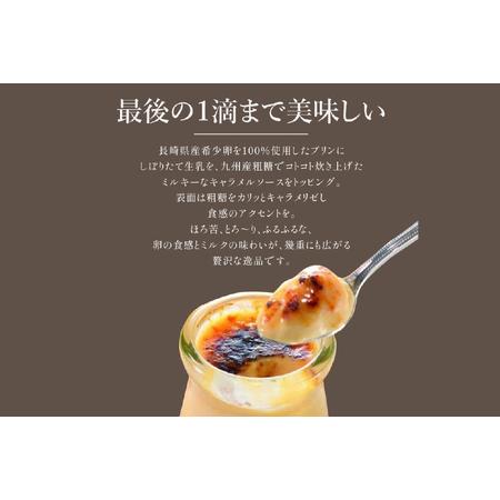 ふるさと納税 キャラメル ブリュレ プリン 6種×1個 計6個 セット 3回 定期便 総計18個 [心優-Cotoyu Sweets- 長崎県 平戸市 hr42bjo490236] 長崎県平戸市の画像